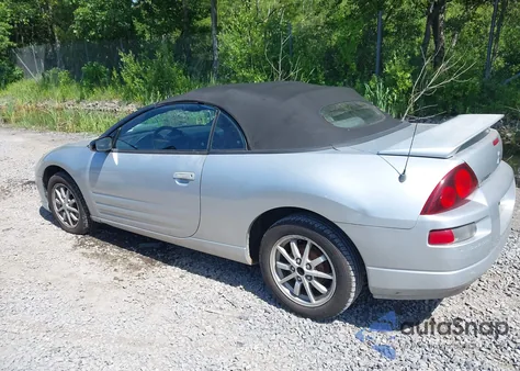 2002 Mitsubishi Eclipse Spyder Gs z USA, uszkodzony, nr VIN 4A3AE45G32E036187